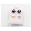 Image 1 : #69-NATURAL AKUYA PEARL EARRINGS 2 PCS