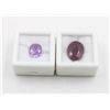 Image 1 : #77-PURPLE AMETHYST 2.80CT & RED RUBY 11.00CT