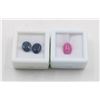 Image 1 : #173-HEATED RED RUBY 4.30CT & SAPPHIRE 5.60CT