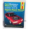 HAYNES FORD MUSTANG & MERCURY CAPRI