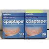 Image 1 : 2 PCS MOUTH TAPE FOR CPAP USERS 90 STRIPS NEW