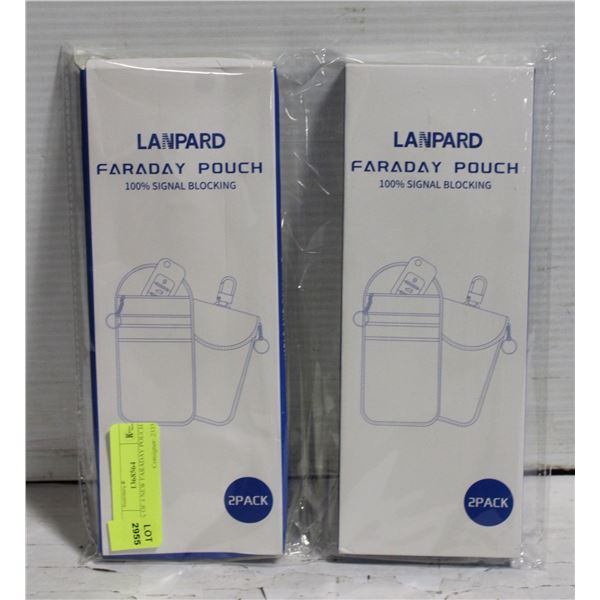 PACK OF 4 NEW FARADAY POUCH