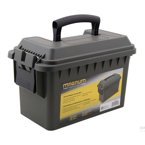 NEW POLY .50 CAL AMMO BOX