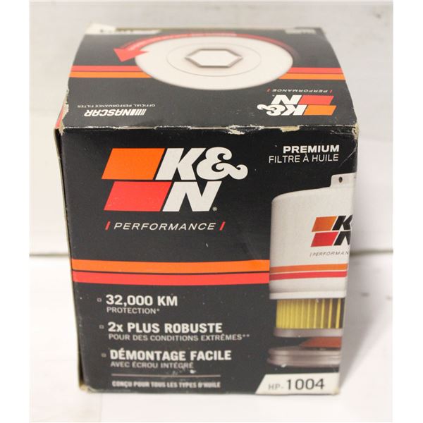 NEW K&N HP-1004 OIL FILTER