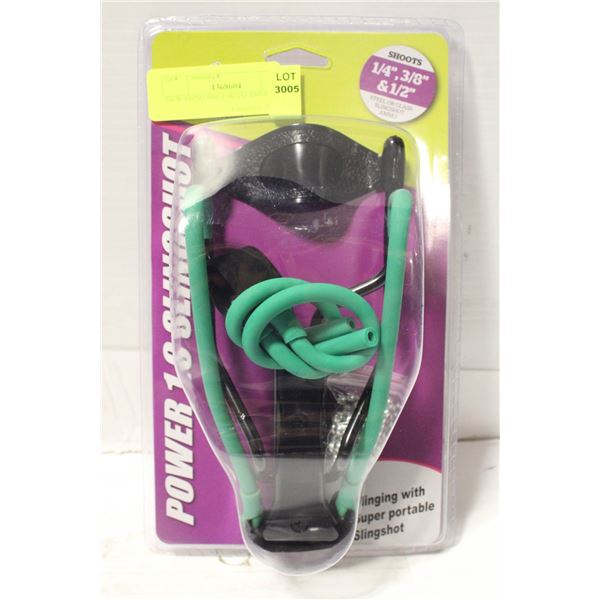 NEW SLING SHOT WITH AMMO