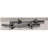 Image 1 : NEW 14” METAL DUMBELL /SCREW ON ENDS