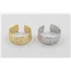 Image 1 : NEW 2X ADJUSTABLE RINGS (GOLD & SILVER COLOR)