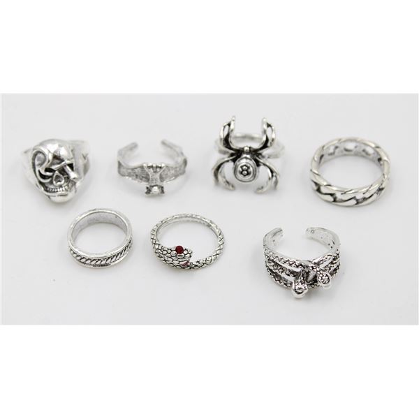 NEW 7 RINGS VARIOUS STYLES