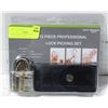 NEW 12 PIECE LOCKING PICKING SET WITH PRACTICE