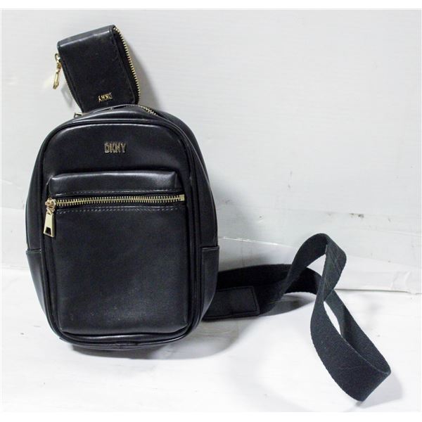 DKNY ZORIE SLING BAG BLACK COLOR