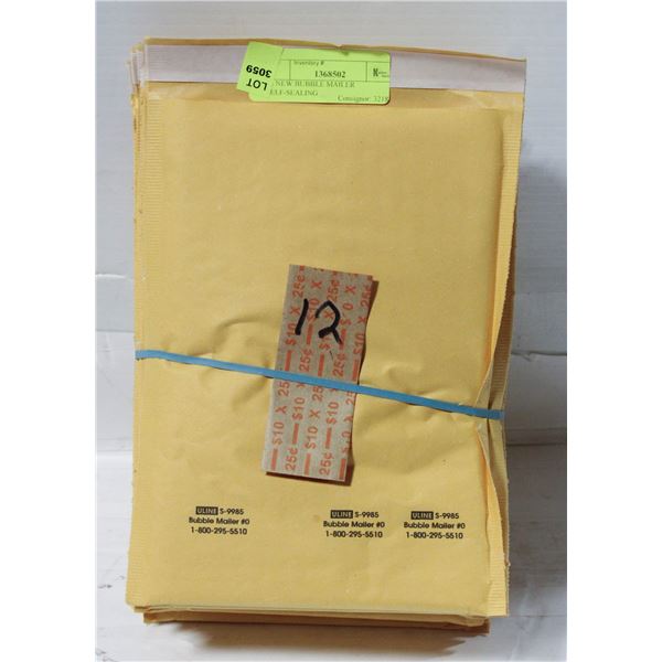15 NEW BUBBLE MAILER SELF SEALING