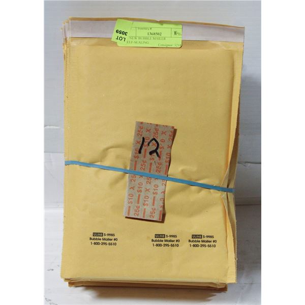 12 NEW BUBBLE MAILER SELF-SEALING