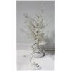19" PRE-LIT ICE TREE WHITE