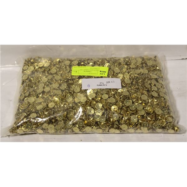 5,000 MILITARY LAPEL PIN CLUTCHBACKS