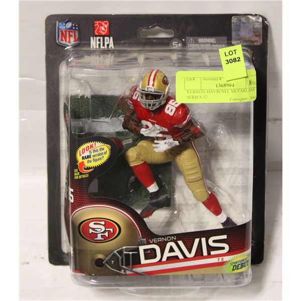 VERNON DAVIS NFL MCFARLANE SERIES 32