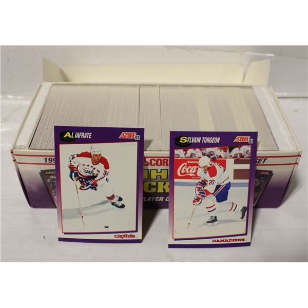 SCORE 1991 NHL 440 PLAYER CARDS