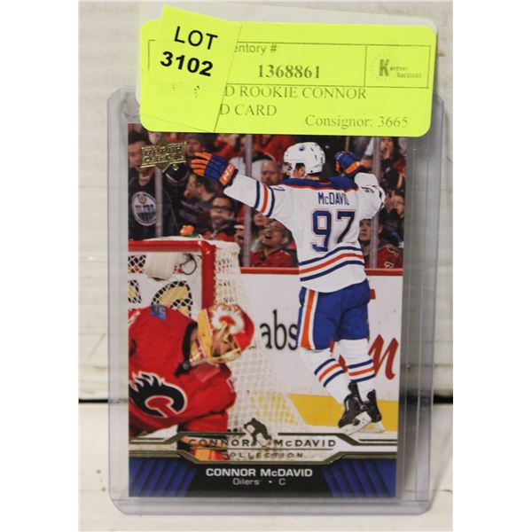 2015-15 UD ROOKIE CONNOR MCDAVID CARD