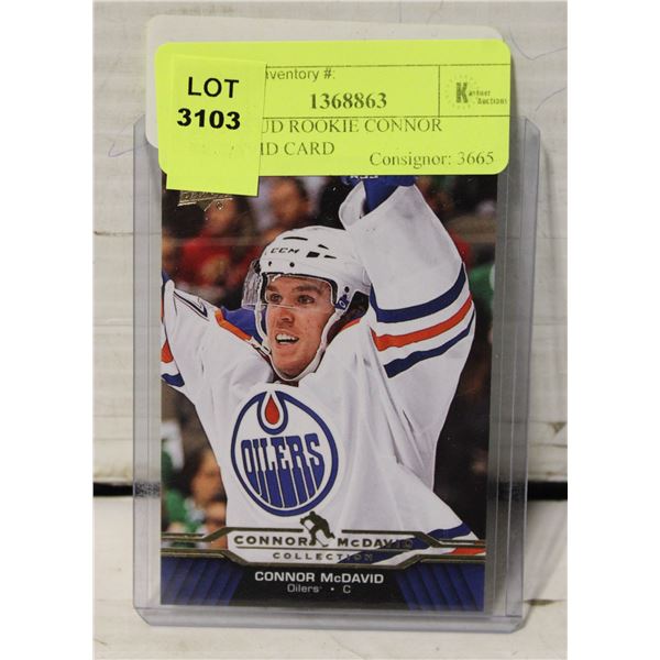 2015-15 UD ROOKIE CONNOR MCDAVID CARD