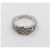 Image 1 : 16.4G STERLING DUAL HEART RING