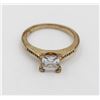 Image 1 : SZ 8 GOLD PLATED RING