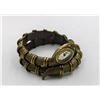 Image 1 : BRASS TONE SNAKE TWISTING WATCH
