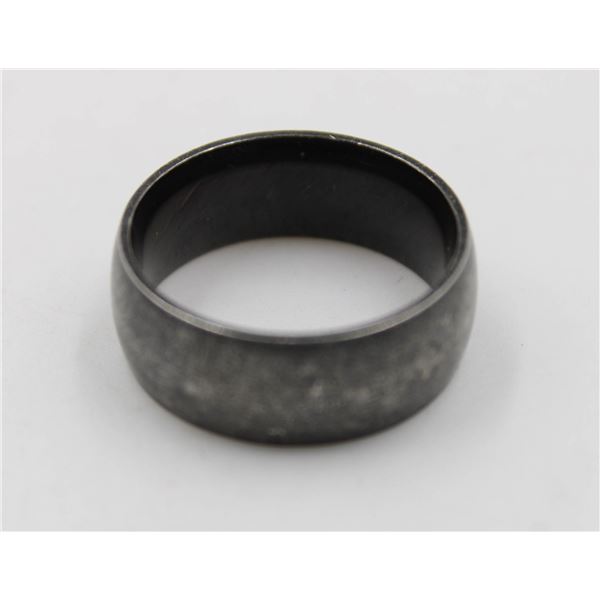 18.5 GRAMS SZ 98 TITANIUM STAMPED RING