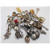 Image 1 : BAG OF MOSTLY SILVER PLATED COLLECTOR SPOONS