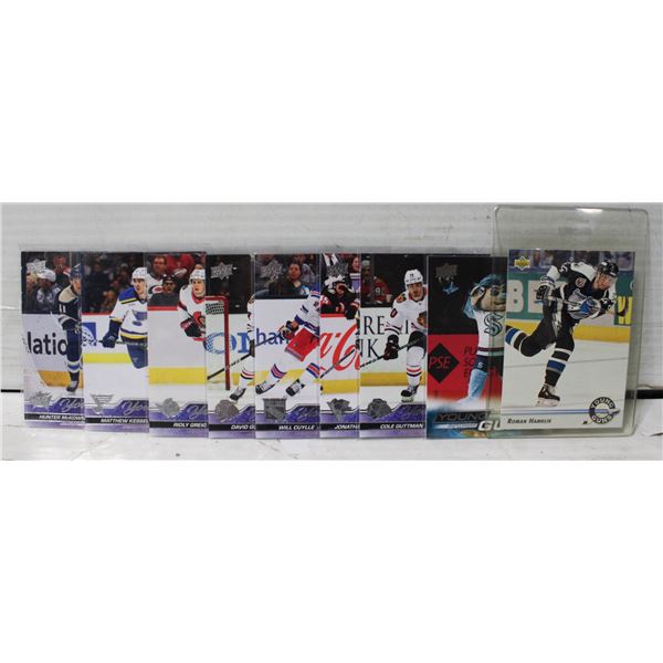 YOUNG GUNS HOCKEY CARDS