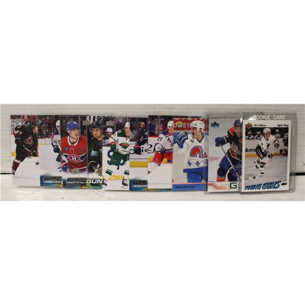 YOUNG GUNS HOCKEY CARDS