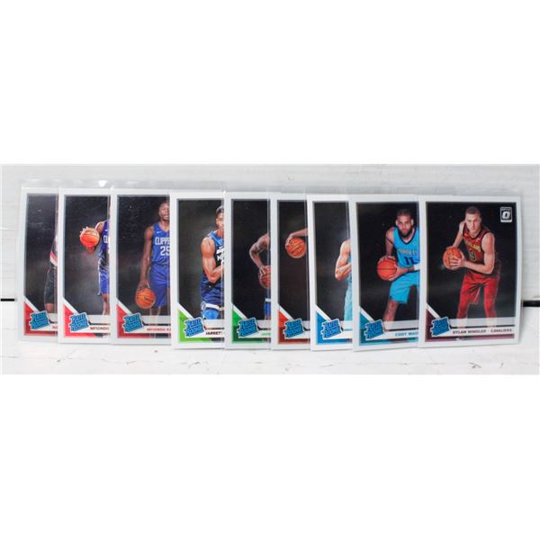BASKETBALL ROOKIE CARDS