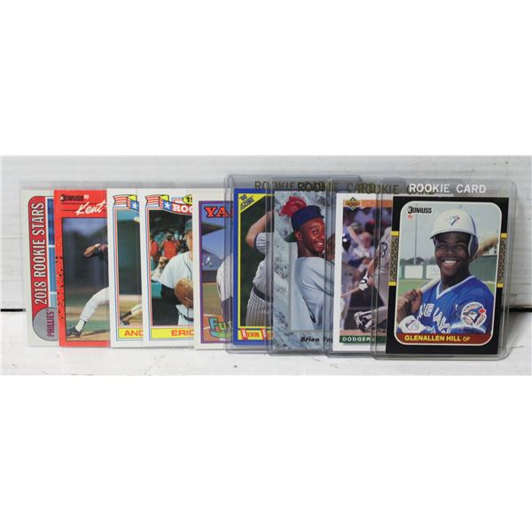 BASEBALL ROOKIE CARDS