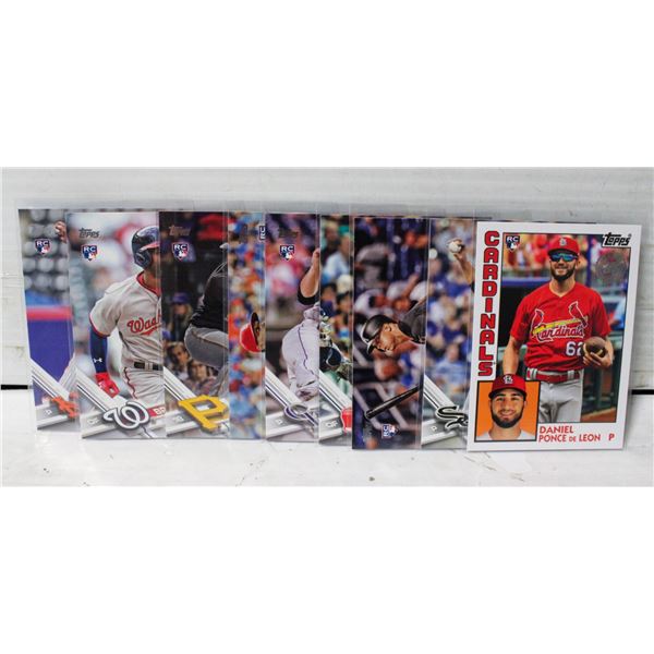 BASEBALL ROOKIE CARDS