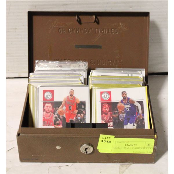 NBA BASKETBALL CARDS SLEEVED
