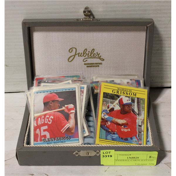 MLB BASEBALL CARDS SLEEVED