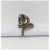 AMAZING COBRA RING SZ 7 UNMARKED - NOT MAGNETIC