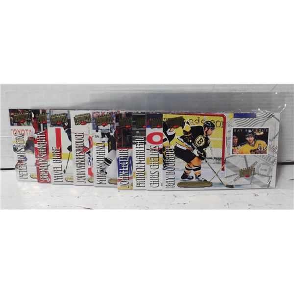 PRIORITY $35 STAMP & HOCKEY CARDS