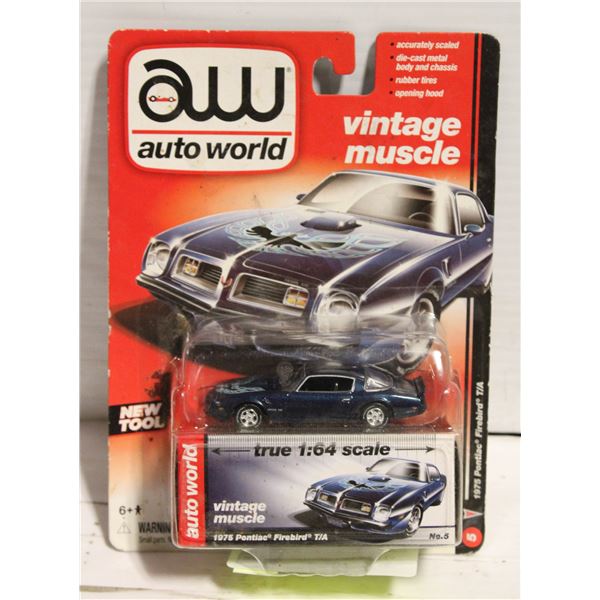 AUTO WORLD 1975 FIREBIRD TA