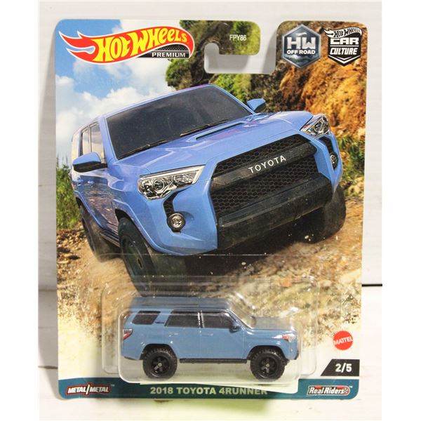 HOTWHEELS CAR CULTURE 2018 TOYOTA 4 RUNNER