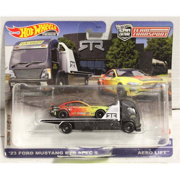 HOTWHEELS TEAM TRANSPORTS 23 FORD MUSTANG