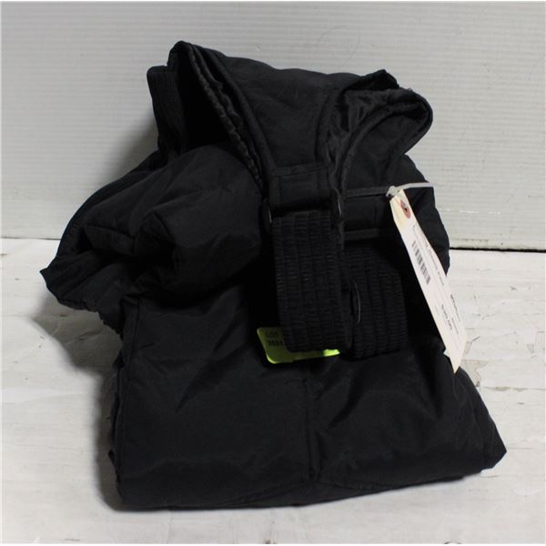 SNOW PANTS WBIB BLACK SIZE L