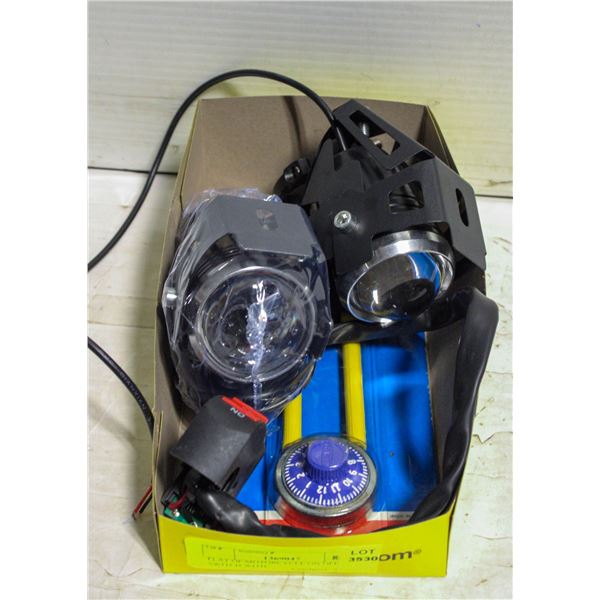 FLAT OF MOTORCYCLE ON OFF KILL SWITCH WITH