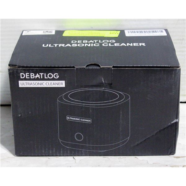 NEW ULTRASONIC CLEANER FOR DENTURES/JEWELRY/WATCH/
