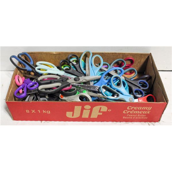 LOT OF 50 HEAVY DUTY SCISSORS