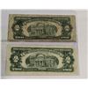 Image 2 : 1928,1963 U.S.A RED SEAL $2 BILLS