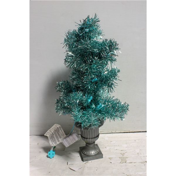 21" PRE-LKIT TINSEL TREE