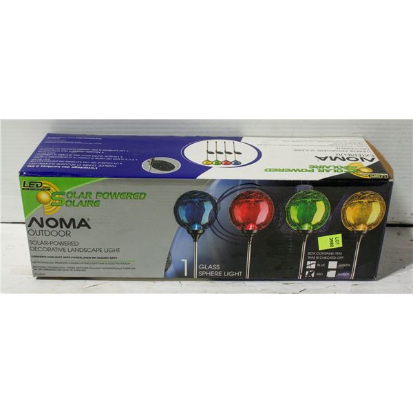 NOMA SOLAR POWERED OUTDOOR DECORATIVE LANDSCAPE