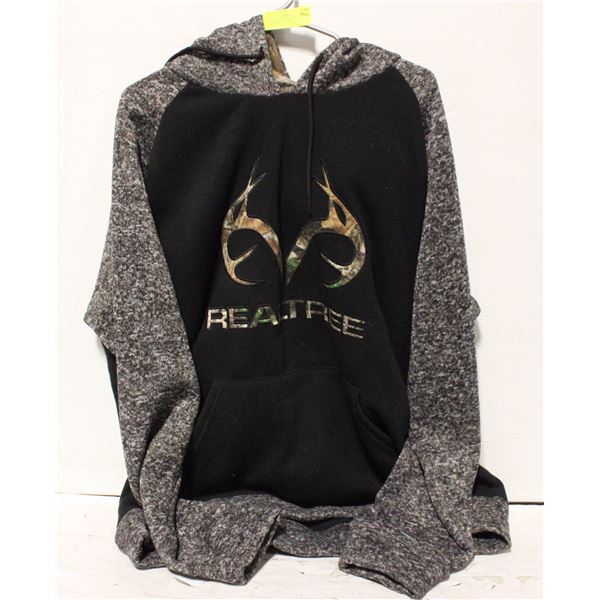 REAL TREE MENS XL HOODED SWEATSHIRT-ESTATE