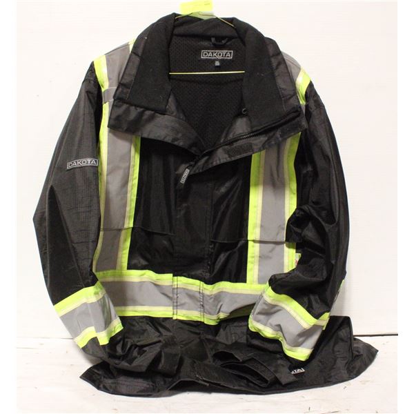 DAKOTA MENS BLACK 3XL REFLECTIVE JACKET