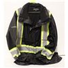 DAKOTA MENS BLACK 3XL REFLECTIVE JACKET