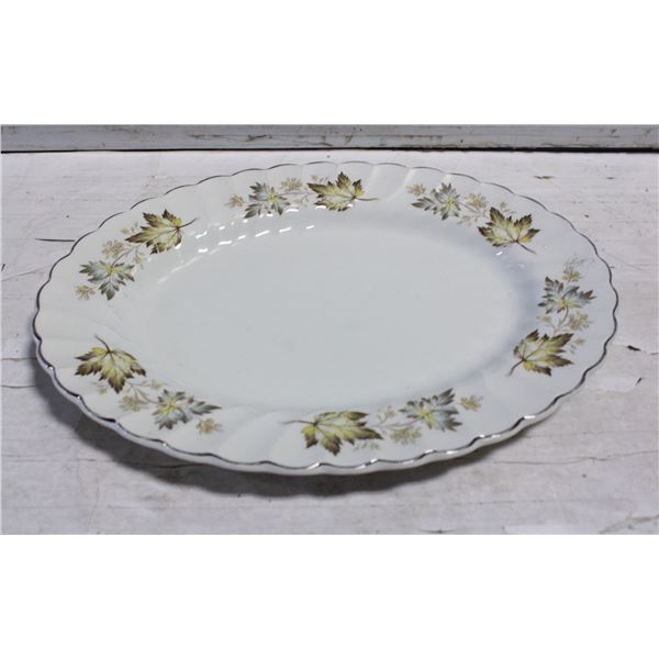 MYOTT'S FINE WHITE IRONSTONE OVAL PLATTER
